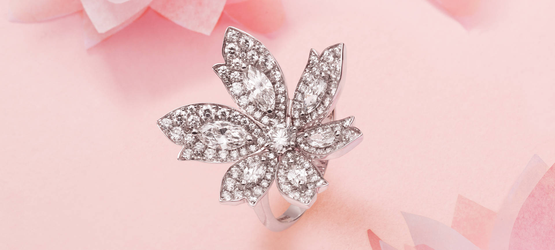Blooming Bridal: Romantic Engagement Rings