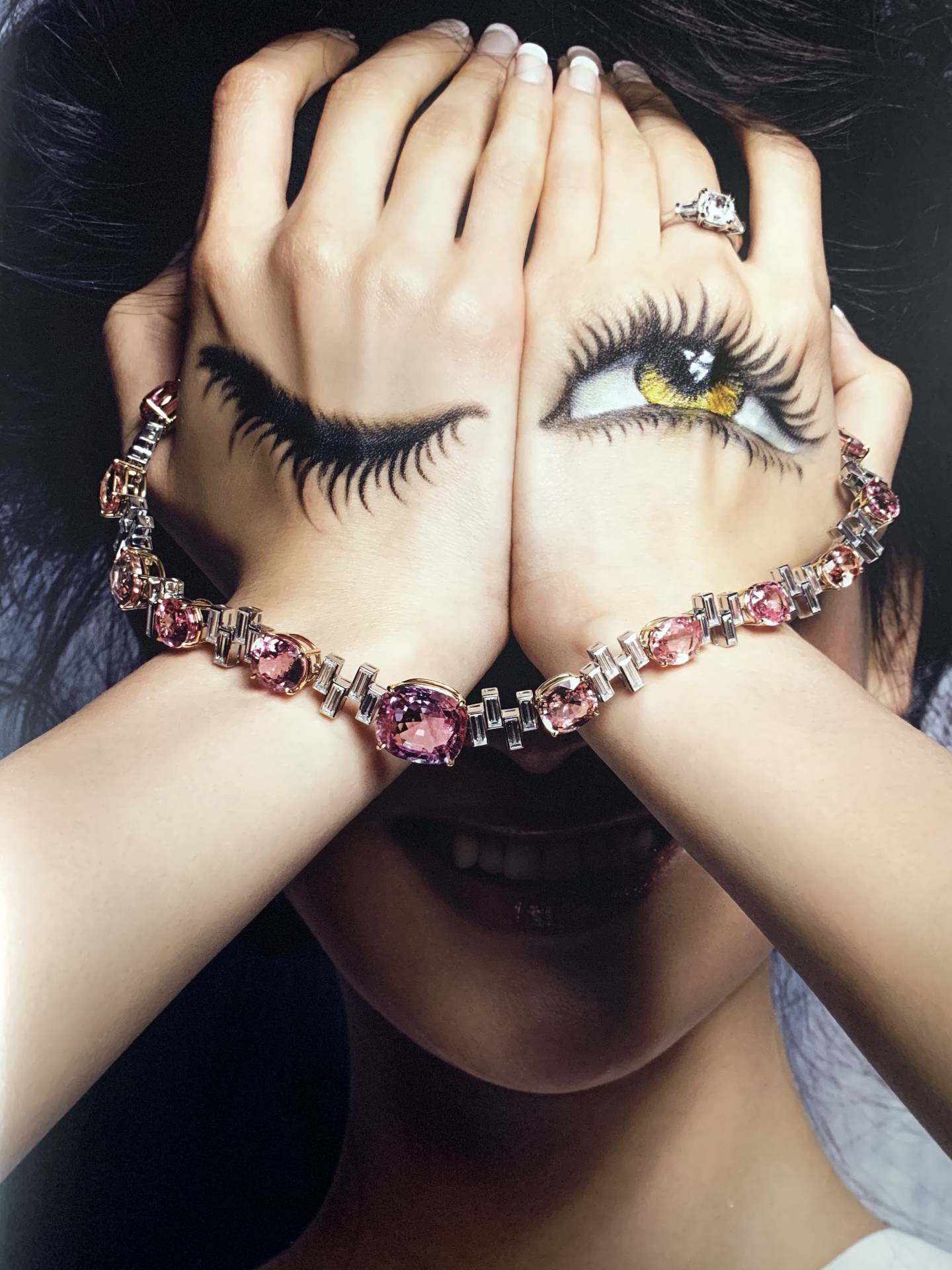 Padparadscha or the color of the lotus flower at sunset