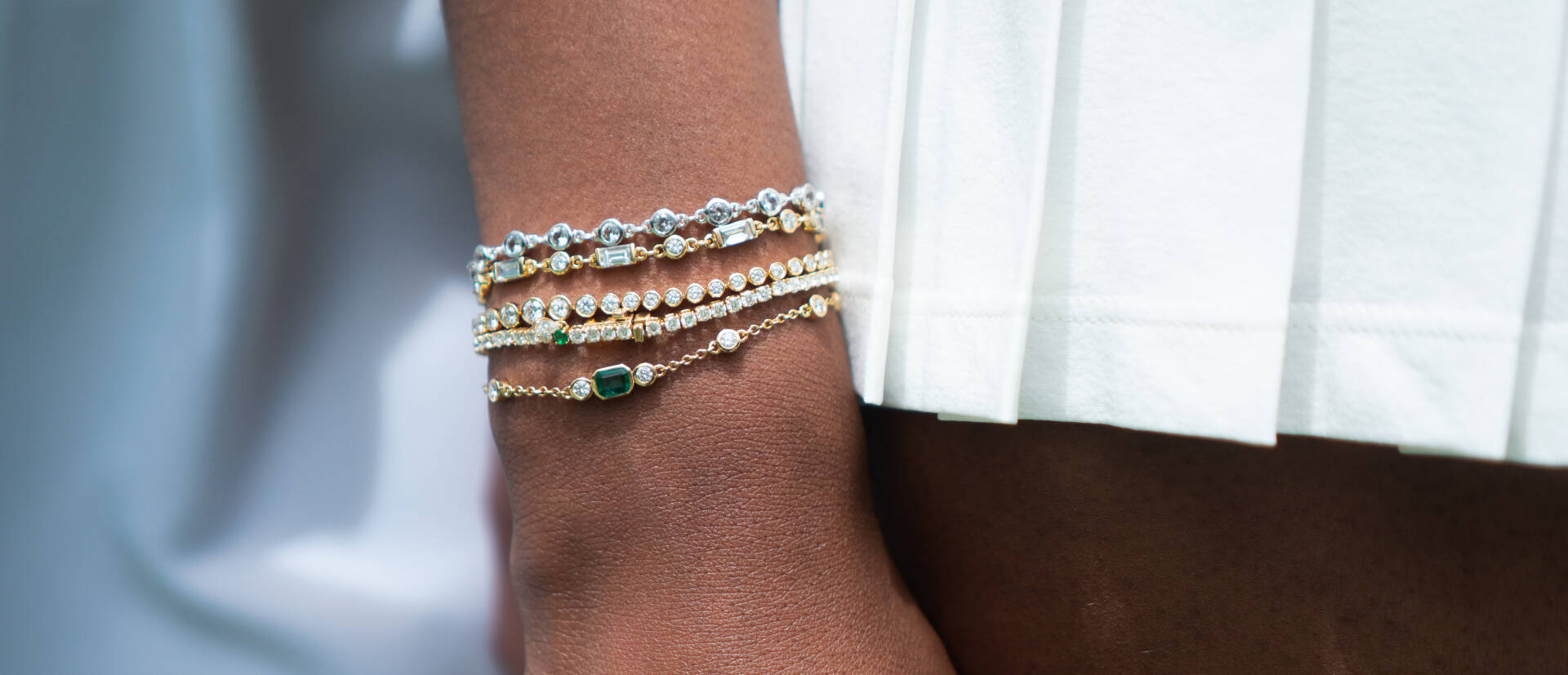 The diamond "tennis bracelet" celebrates its 45th anniversary • Like a